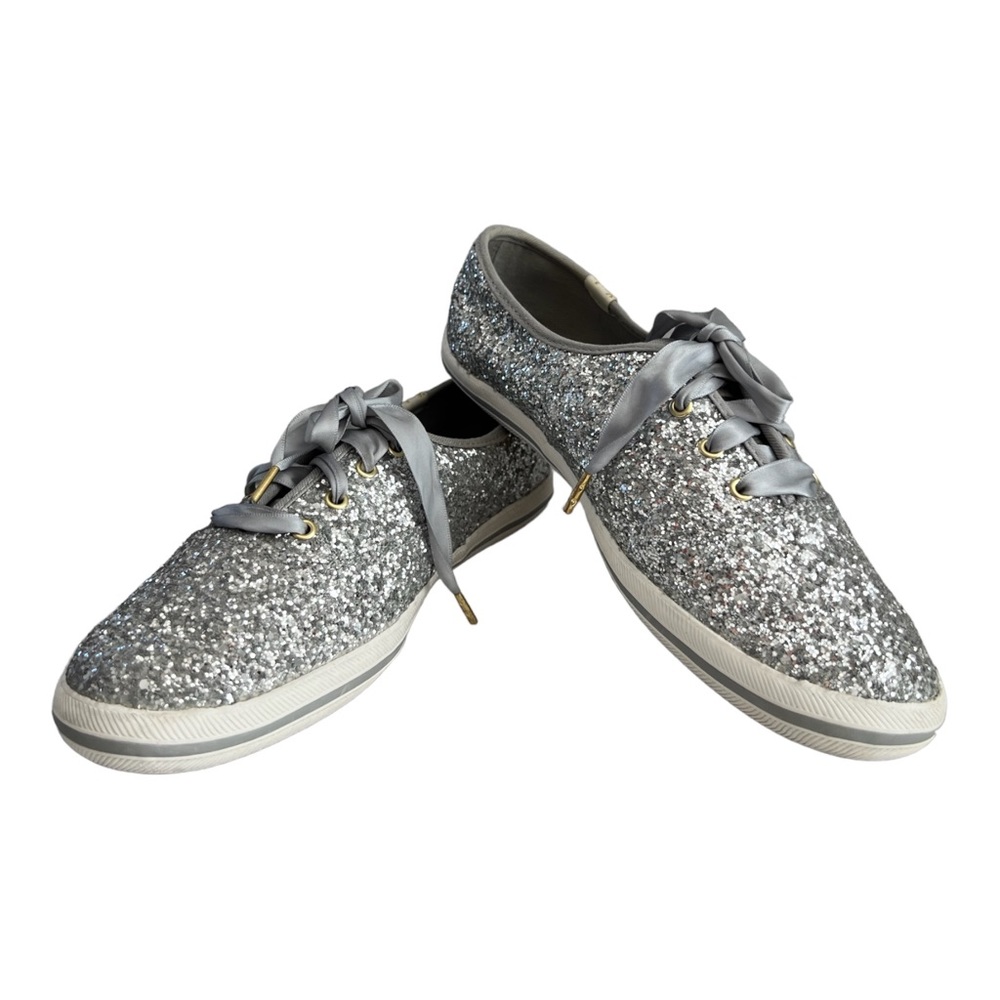 Women’s Keds for Kate Spade Champion Glitter Sneaker Canvas Size 6.5